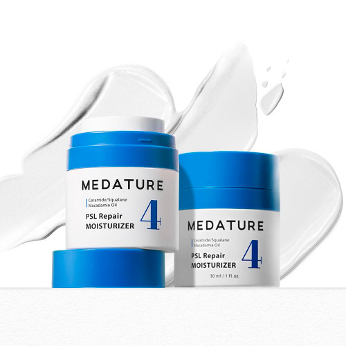 Medature PSL Repair Moisturizer 4 for Healthy, Hydrated Skin, 1oz - Moisturizing Facial Cream for Sensitive Skin Hydrates, Strengthens Skin Barrier and Calms Redness and Irritation - Ceramides