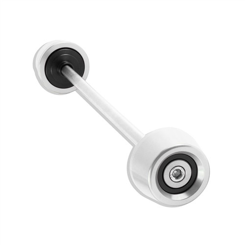 for Ducati Panigale 899 959 1098 1198 1199 1199S 1299 1299S V2 Motorcycle Front Axle Fork Wheel Protector Sliders Regulator (Color : Silver and Black)