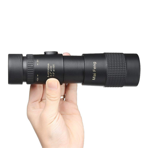 JYCTD Powerful 8-40X40 High Zoom Monocular Professional Telescope Portable for Camping LLL Night Vision Binoculars HD (Color : 8 40X40)