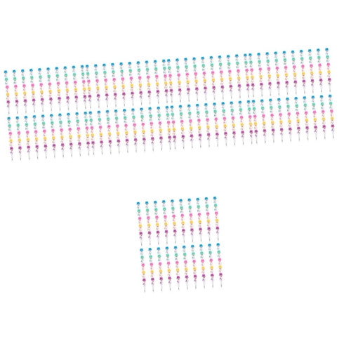 NUOBESTY 100 Pcs Christmas Snowman Pencil Plastic Pencils Buildable Pencil Kids Stacking Stackable Pencils Xmas Snowman Pencils Kids Pencils Creative Pencils Students Write Child No Cutting