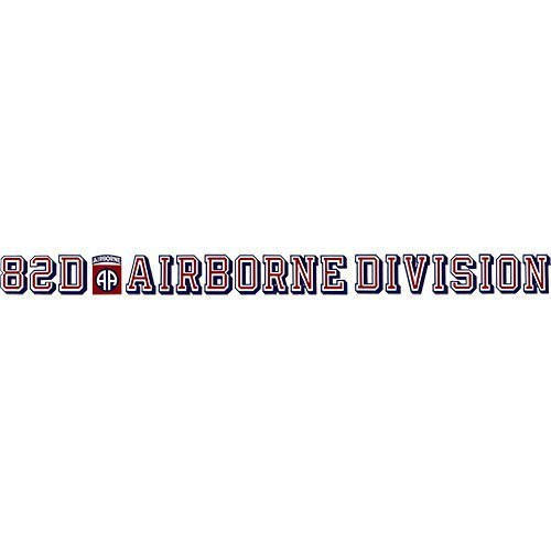 82nd Airborne Division Clear Window Strip by Mitchell Proffitt
