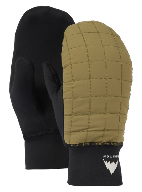 Burton Standard Heavyweight Quilted Mittens, Martini Olive, Small
