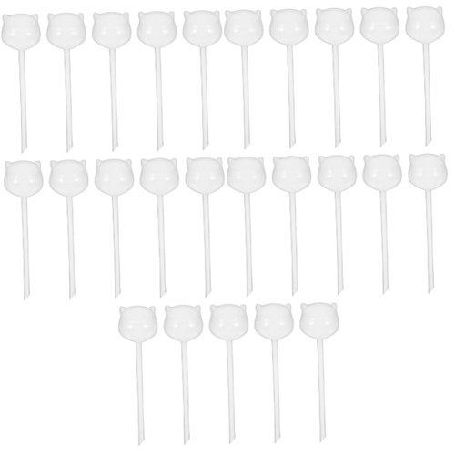 Yardwe 25 Pcs Watering Device Planter Pots for Indoor Plants Plant Watering Globes Automatic Plant Waterer Plastic Flowers Plants Self-Watering Globes Travel PVC Watering Bottle Glass