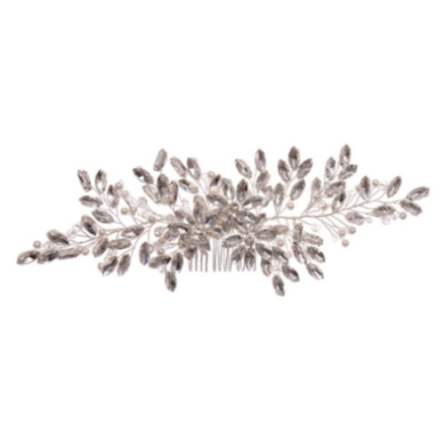 Bridal Hair Side Comb Wedding Hair Comb Hair Side Combs Rhinestone Hair Clip Comb Rhinestone Simple Hair Comb Clip Decorative Hair Combs Bride Wedding Hair Comb Clip Side Comb