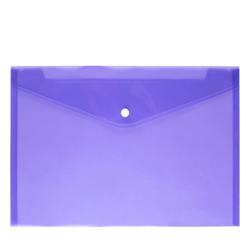 Tofficu 48 Pcs Office File Folder File Organizer Folders with Pockets File Folders Document Bag Filing Products Folders for Documents Document Holder Office Supplies A4 Material Purple