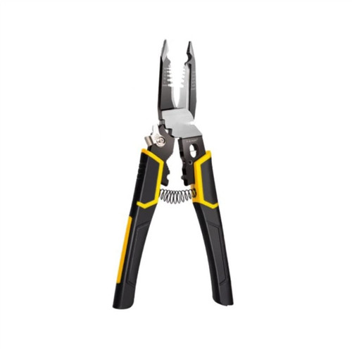 OUSIKA Pliers?Crimping Pliers Wire and Cable Cutters Multifunctional Pliers 8.5 Inch Needle Nose Pliers Wire Cuttoer Wire Stripper Crimping Tool Pliers