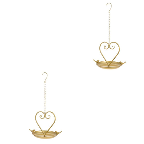 NOLITOY 2pcs Heart Shaped Bird Feeder Bird Catcher Tray Bird Bath Birds Feeding Trays Platform Feeders for Birds Bird Feeder Stand Garden Bird Feeder Bird Feeder Plate Pigeon Hanging Iron NOLITOY 2pcs Heart Shaped Bird Feeder Bird Catcher Tray Bird Bath Birds Feeding Trays Platform Feeders for Birds Bird Feeder Stand Garden Bird Feeder Bird Feeder Plate Pigeon Hanging Iron