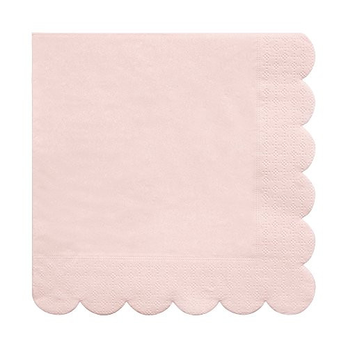 Meri Meri Pale Pink Large Napkins
