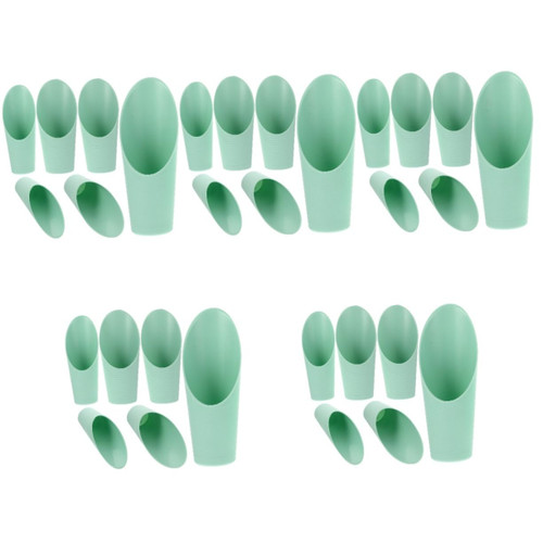 YARNOW 30 pcs Barrel Shovel Pot for Plants Garden Planting Accessories Bonsai Soil Scoops for Garden Soil Planting Scoops Mini Scoop Succulent Soil Scoop Potting Flowers Plastic Child