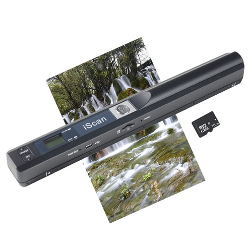 Vorole A4 Document Scanner with 16GB Memory Card Portable Handheld 900DPI JPG PDF Photo Wand Scanner