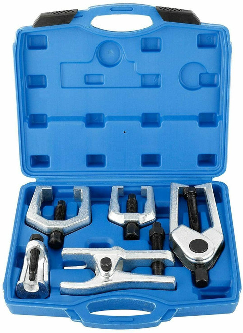 6Pc Pitman Arm Puller Ball Joint Separator Tie Rod Front End Service Tool Kit US