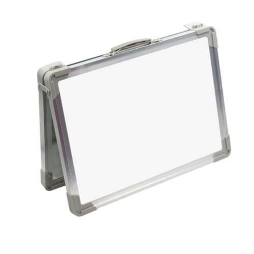 NUOBESTY Desktop Whiteboard Child Easel Portable Whiteboard Magnetic Easel Small Dry Erase White Board Portable White Board Magnetic Whiteboard Writing Board Foldable Aluminum Alloy