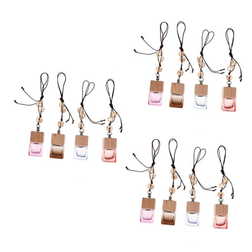 Hemoton 3 pcs Perfume Bottle Pendant Scent Diffuser Car Perfume Car Air Freshener Perfume Bottles OUL Diffuser Essential Oil Diffuser for car Aroma Diffuser Hanging car Accessories Wooden Hemoton 3 pcs Perfume Bottle Pendant Scent Diffuser Car Perfume Car Air Freshener Perfume Bottles OUL Diffuser Essential Oil Diffuser for car Aroma Diffuser Hanging car Accessories Wooden