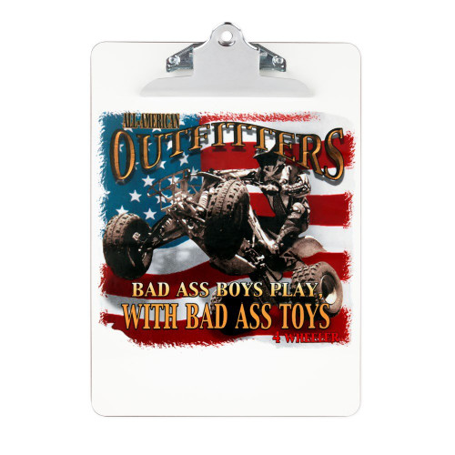 Clipboard Bad Ass Boys Play Bad Ass Toys