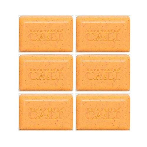 Tarocco Skin Cleanser with Exfoliant - 6 pack - with Sicilian Bloor Oranges by Baronessa Cali