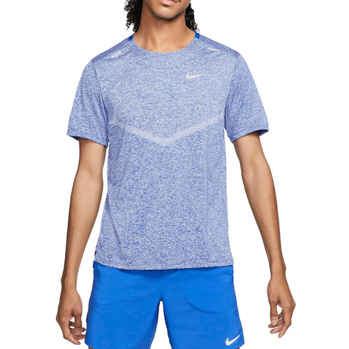 Nike Dri-FIT Rise 365 Men's Short-Sleeve Running Top CZ9184-482 (Royal), Medium Nike Dri-FIT Rise 365 Men's Short-Sleeve Running Top CZ9184-482 (Royal), Medium