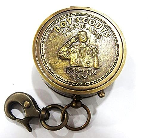 NauticalMart American Compass Antique Brass Compass Antique Collectible NauticalMart American Compass Antique Brass Compass Antique Collectible
