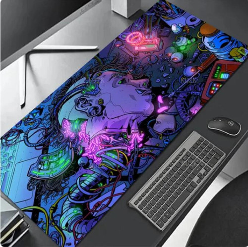 Mouse Pads Gamer Large Gaming Mouse Pad Extended Computer Keyboard Mouse Mat Non-Slip Desk Mat 500X1000MM