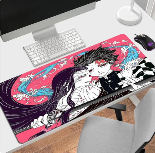 Mouse Pads Anime Keyboard Mouse Mat Large Game Character Kawaii Mousepad Desk Mat Gaming Mausepad 500X1000MM