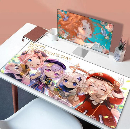 Mouse Pads Anime Characters Gamer Computer Desks Desk Mousepad Gaming Keyboard Mats Pads Large XXL Protector Mat 500X1000MM