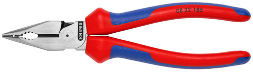 KNIPEX Tools 08 22 185 SBA Needle-Nose Combination Pliers, 7-1/4"