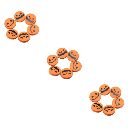 Abaodam 288 Pcs Pumpkin Eraser Erasers for Kids Jack-o Erasers Pencil Eraser Prize Halloween Party Favors Mini Erasers Novelty Party Erasers Mini Halloween Erasers Gift Child Bulk