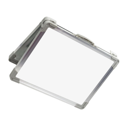 Tofficu Desktop Whiteboard Small Magnetic Whiteboard Small Dry Erase White Board Portable Whiteboard Dry Erase Magnet Easel for Kids Magnetic Easel Mini Child Wipe The Board Aluminum Alloy