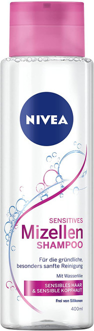 Nivea Micelles Shampoo 3 x 400 ml Bottles