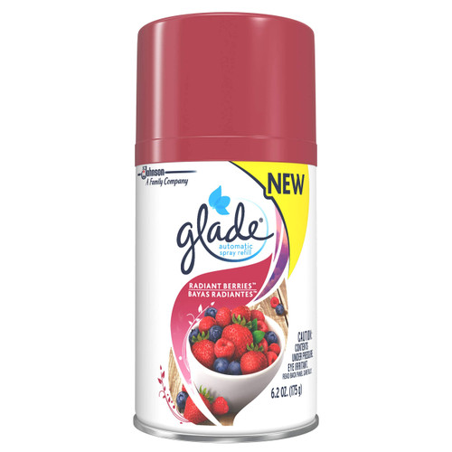 Glade Automatic Spray Air Freshener Refill, Radiant Berries, 6.2 oz (3 pack) Glade Automatic Spray Air Freshener Refill, Radiant Berries, 6.2 oz (3 pack)