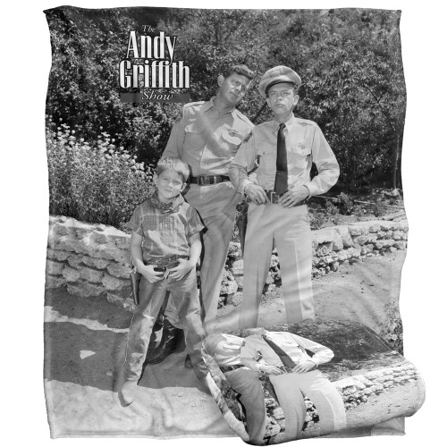 Andy Griffith Lawmen Officially Licensed Silky Touch Super Soft Throw Blanket 50" x 60" Andy Griffith Lawmen Officially Licensed Silky Touch Super Soft Throw Blanket 50" x 60"