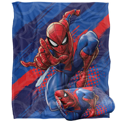 Marvel Spider-Man Blanket, 50"x60", Amazing, Silky Touch Super Soft Throw Blanket