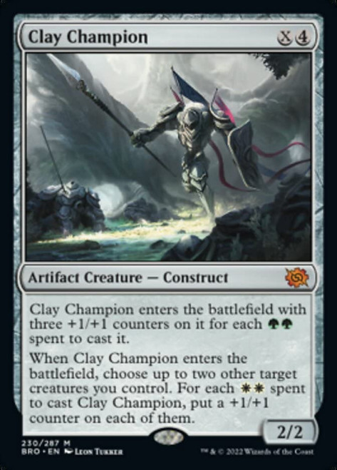 Magic: the Gathering - Clay Champion (230) - The Brothers' War