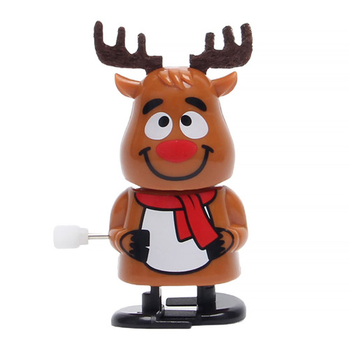 Christmas Santa Jump Ups Toys, Christmas Wind Up Toy Christmas Stocking Stuffers Christmas Toys for Kids Party Bag Fillers Party Favors Classroom Rewards, Santa Claus, Snowman, Elk, Penguin #2