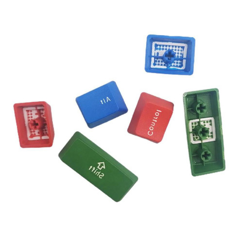 6PCS Keycaps Shift Contrl Alt OEM Height Keycap 1.25U 10mm DyeSUB Personality Keycap for Mechanical Keyboards Keycaps Easy Installation Keycaps 1.25U PBT OEM Keycaps Key Cap Keycap for Mechanical