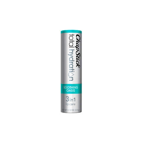 ChapStick Total Hydration Soothing Oasis Moisturizing Lip Balm Tube, Flavored Lip Balm for Lip Care - 0.12 Oz ChapStick Total Hydration Soothing Oasis Moisturizing Lip Balm Tube, Flavored Lip Balm for Lip Care - 0.12 Oz