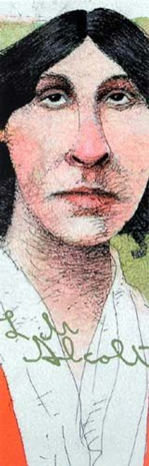 Literary Luminaries Louisa May Alcott Bookmark
