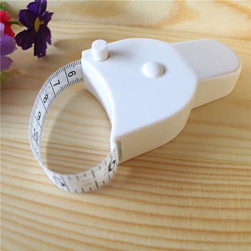 Mggsndi Double-Sided Automatic Retract Sports Body Measuring Tape Waist Chest Arms Legs Measurement - Easy to Read Numbers Mggsndi Double-Sided Automatic Retract Sports Body Measuring Tape Waist Chest Arms Legs Measurement - Easy to Read Numbers