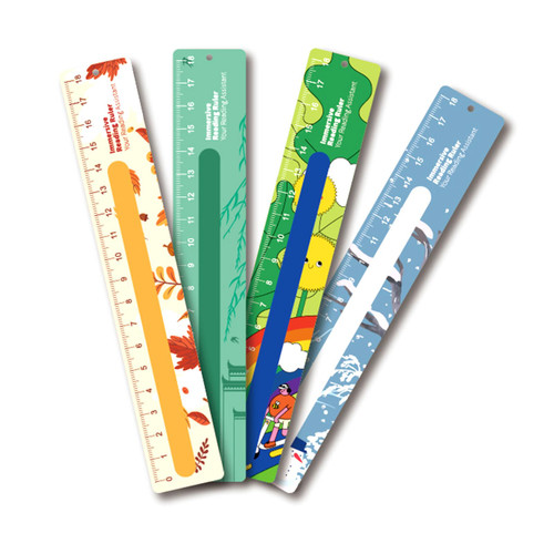 1 Pack Cute Strips for Kids Dyslexia Tools Reading Rulers Bookmarks for Kids Highlighter Reading Trackers Guided Reading Strips Highlight Strips Colored Overlay Bookmarks Reading