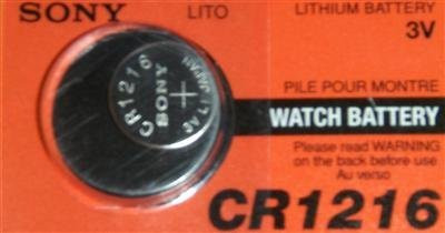 Sony Cr1216 Lithium Watch Battery