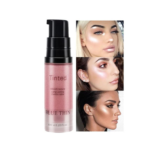 Liquid Highlighter Makeup, Shimmer Illuminating Brightener, Long Lasting Glow Up Eye Face Body Makeup Liquid Highlighter Makeup, Shimmer Illuminating Brightener, Long Lasting Glow Up Eye Face Body Makeup