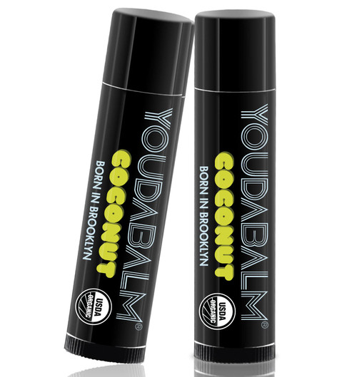 You Da Balm Organic Lip Balm, Coconut Flavor - 100% Natural Lip Moisturizer, USDA Certified - Lip Balm for Dry, Cracked Lips (2 Pack) You Da Balm Organic Lip Balm, Coconut Flavor - 100% Natural Lip Moisturizer, USDA Certified - Lip Balm for Dry, Cracked Lips (2 Pack)