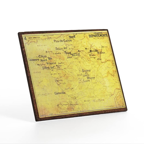 Odoria 1/12 Miniature Wall Map Dollhouse Decoration Accessories