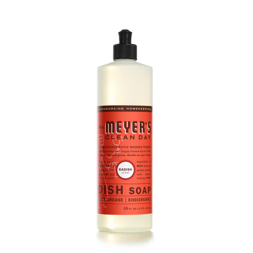 Mrs. Meyer's Liquid Dish Soap, Biodegradable Formula, Radish, 16 fl. oz Mrs. Meyer's Liquid Dish Soap, Biodegradable Formula, Radish, 16 fl. oz