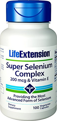 Life Extension Super Selenium Complex Capsules, 200 mcg, 100 Count