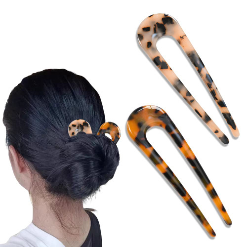 U Shaped Hair Pins Hair Sticks French Hair Forks for Thin Thick Hair U-shaped Hairpin Cellulose Acetate Hair Pin Hair Fork for Women French Hair Stick U Hair Pins for Buns Vintage Hair Accessories U Shaped Hair Pins Hair Sticks French Hair Forks for Thin Thick Hair U-shaped Hairpin Cellulose Acetate Hair Pin Hair Fork for Women French Hair Stick U Hair Pins for Buns Vintage Hair Accessories