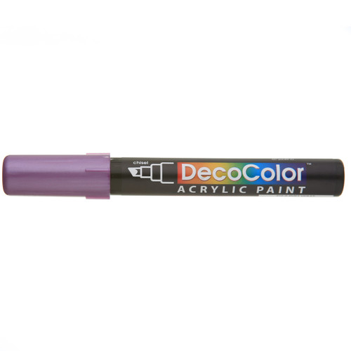 DecoColor Metallic Violet Acrylic Paint Marker Multicolor