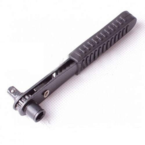 Flexible Pivoting Head Hand Tools Wrenches, Multifunctional Tool High Speed Ratchet Screwdriver 6.35 Pole Socket Wrench Rod Sets