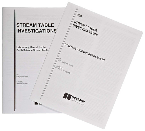 American Educational Hydro Geology Individual Stream Table Lab Manual