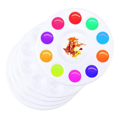 Paint Tray Palettes, 4pcs Paint Pallet,Plastic Paint Tray, Paint Palettes, Paint Supplies, Palette, Paint Holder,Watercolor Palette Washable for Kids,Adult,Student Paint Tray Palettes, 4pcs Paint Pallet,Plastic Paint Tray, Paint Palettes, Paint Supplies, Palette, Paint Holder,Watercolor Palette Washable for Kids,Adult,Student