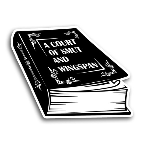 A Court of Smut and Wingspan Sticker Bookish Sticker Book Lover Gift Bookish Merch Kindle Sticker Smut Reader Reading Lover Vinyl Die Cut Sticker for Car Laptop Phone Water Bottle Guitar Helmet A Court of Smut and Wingspan Sticker Bookish Sticker Book Lover Gift Bookish Merch Kindle Sticker Smut Reader Reading Lover Vinyl Die Cut Sticker for Car Laptop Phone Water Bottle Guitar Helmet